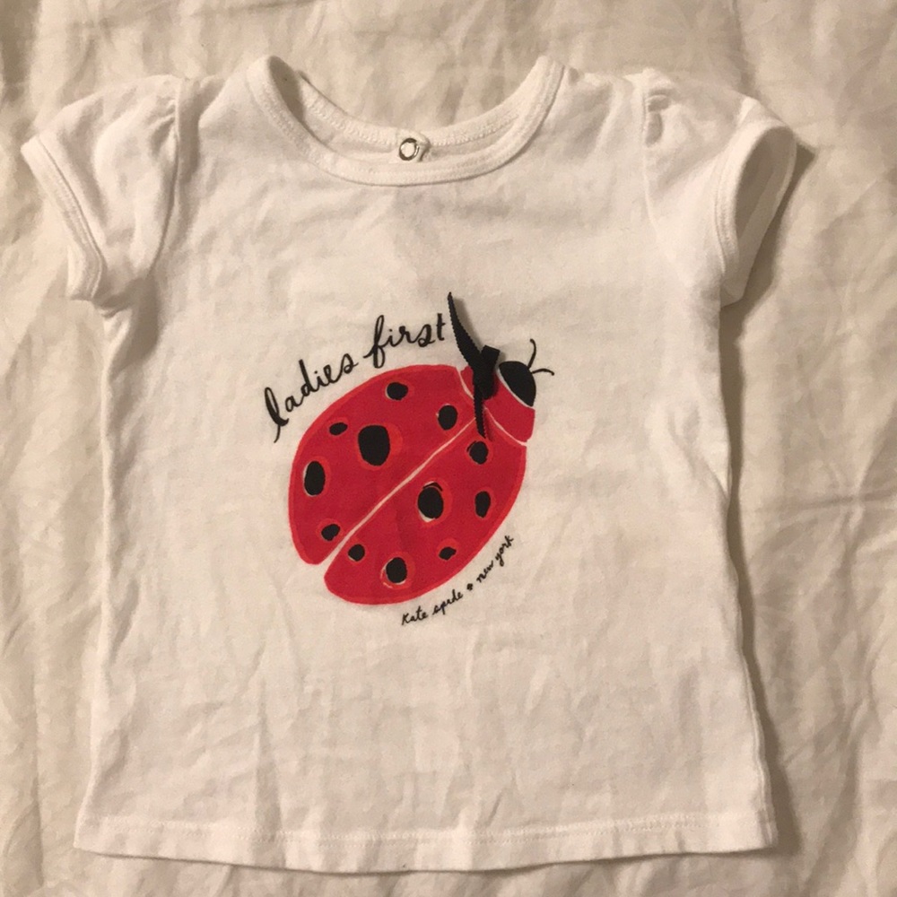 Kate Spade ladybug t shirt